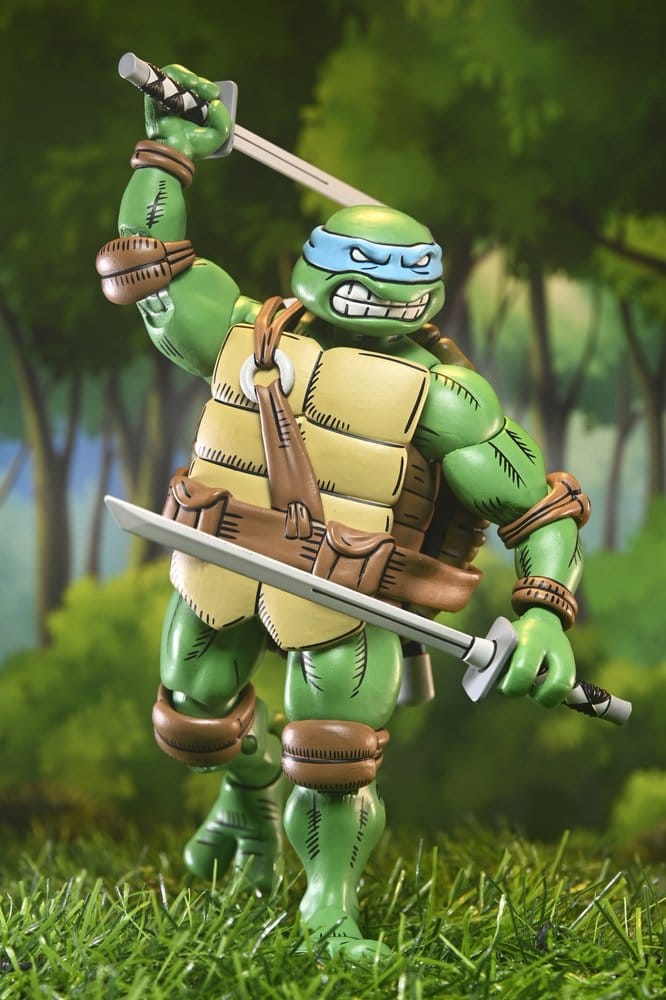 Teenage Mutant Ninja Turtles x Usagi Yojimbo Ultimate Action Figure Leonardo 18 cm
