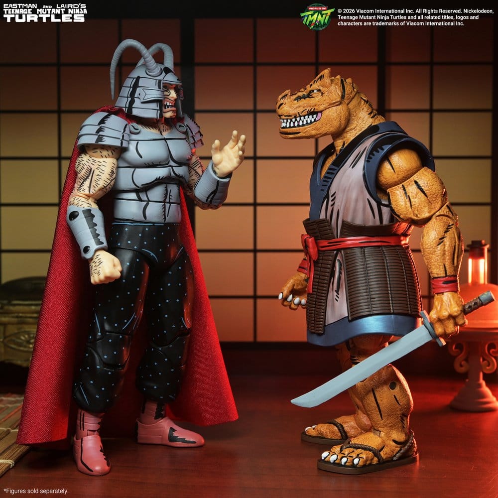 Teenage Mutant Ninja Turtles (Mirage Comics) Action Figure Savanti Romero Warlord 18 cm