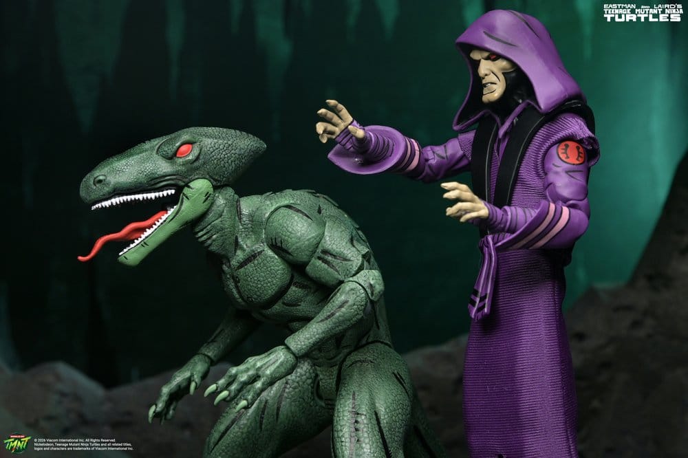 Teenage Mutant Ninja Turtles (Mirage Comics) Action Figure 2-Pack Daimyo Orkai & Raptor 18 cm