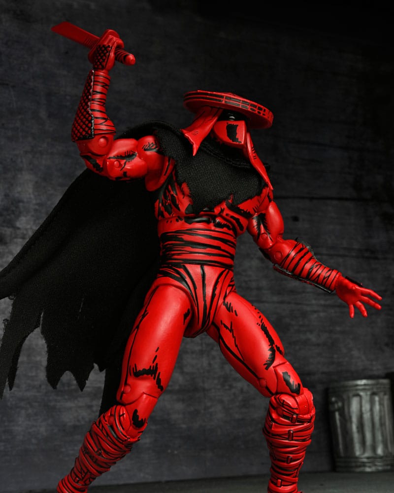 Teenage Mutant Ninja Turtles (Mirage Comics) Action Figure Red and Black Foot Assassin 18 cm