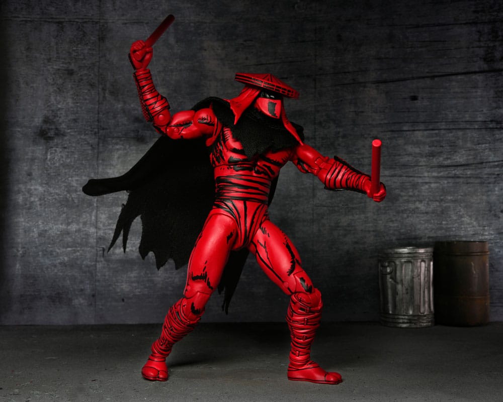 Teenage Mutant Ninja Turtles (Mirage Comics) Action Figure Red and Black Foot Assassin 18 cm