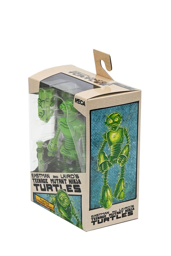 Teenage Mutant Ninja Turtles (Mirage Comics) Action Figure Transmat Fugitoid GID 18 cm