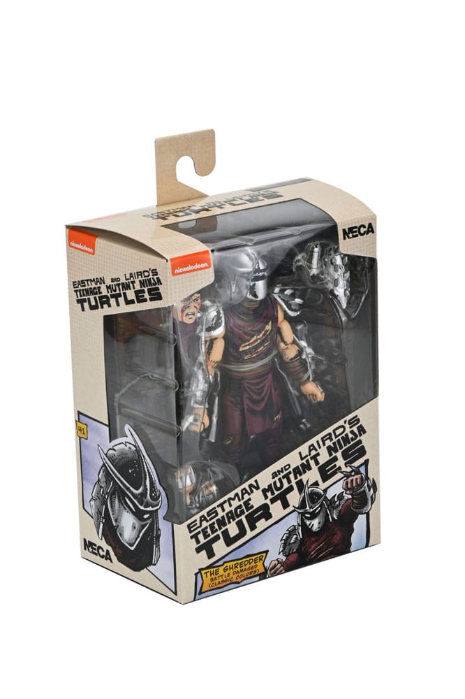 Teenage Mutant Ninja Turtles Action Figure Battle Damaged Shredder 18 cm