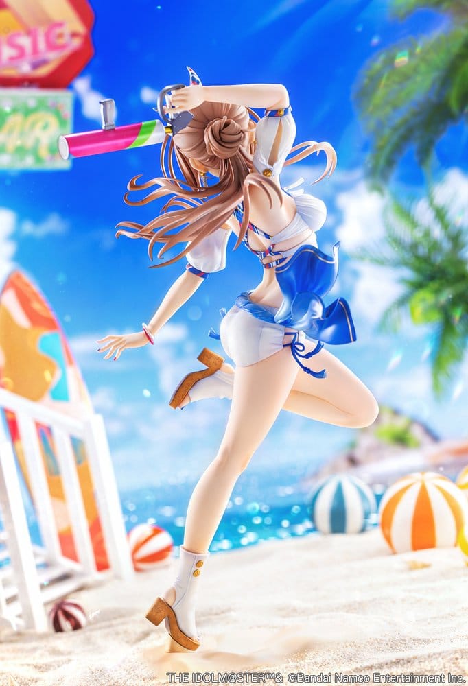 The Idolmaster Gakuen PVC Figure 1/7 Himesaki Rinami Kimi to Semi Blue Ver. 27 cm