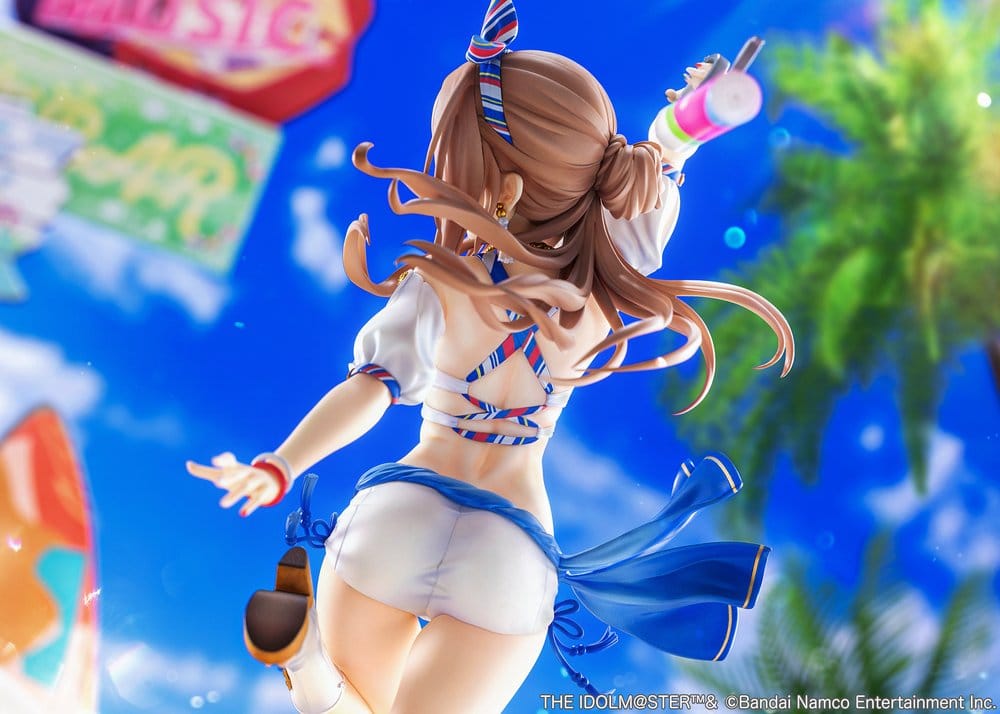 The Idolmaster Gakuen PVC Figure 1/7 Himesaki Rinami Kimi to Semi Blue Ver. 27 cm