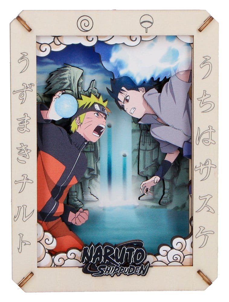 Naruto Model Kit Wooden Theatre The Final Valley (Medium) 14 cm