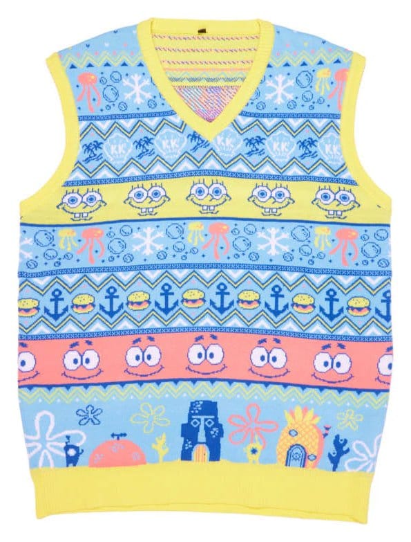 SpongeBob Squarepants Tank Top Christmas Size L