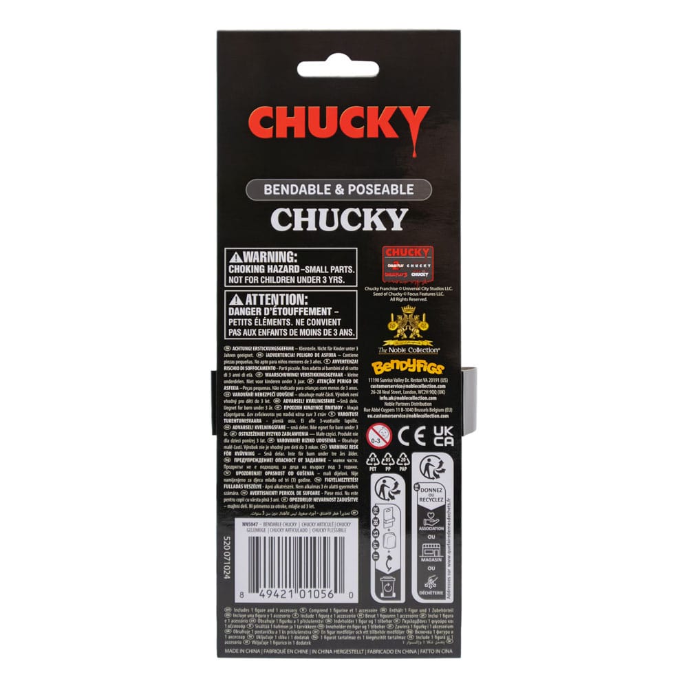 Child's Play Bendyfigs Bendable Figure Chucky 14 cm