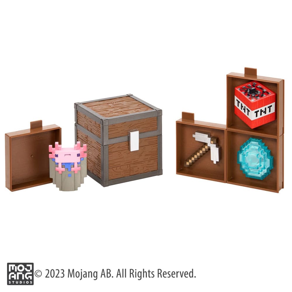 Minecraft Loot Chest Caves 10 cm