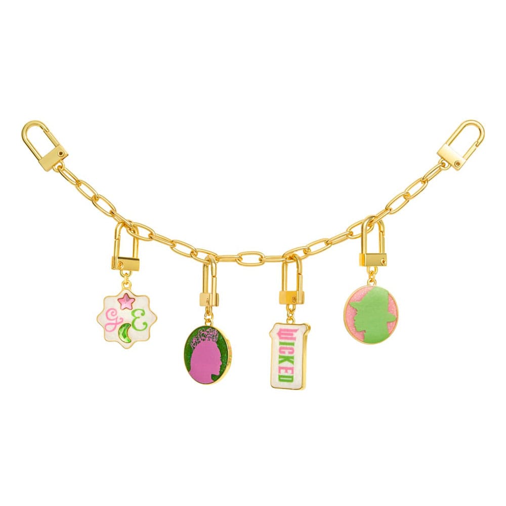 Wicked: For Good Unlimited Charms Trunk Bracelet Charm Pink Goes with Green