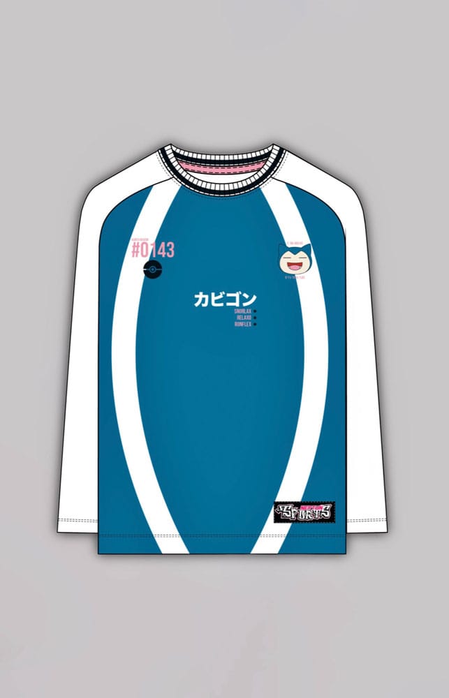 Pokemon Sweater Soccer Jersey Snorlax Size S