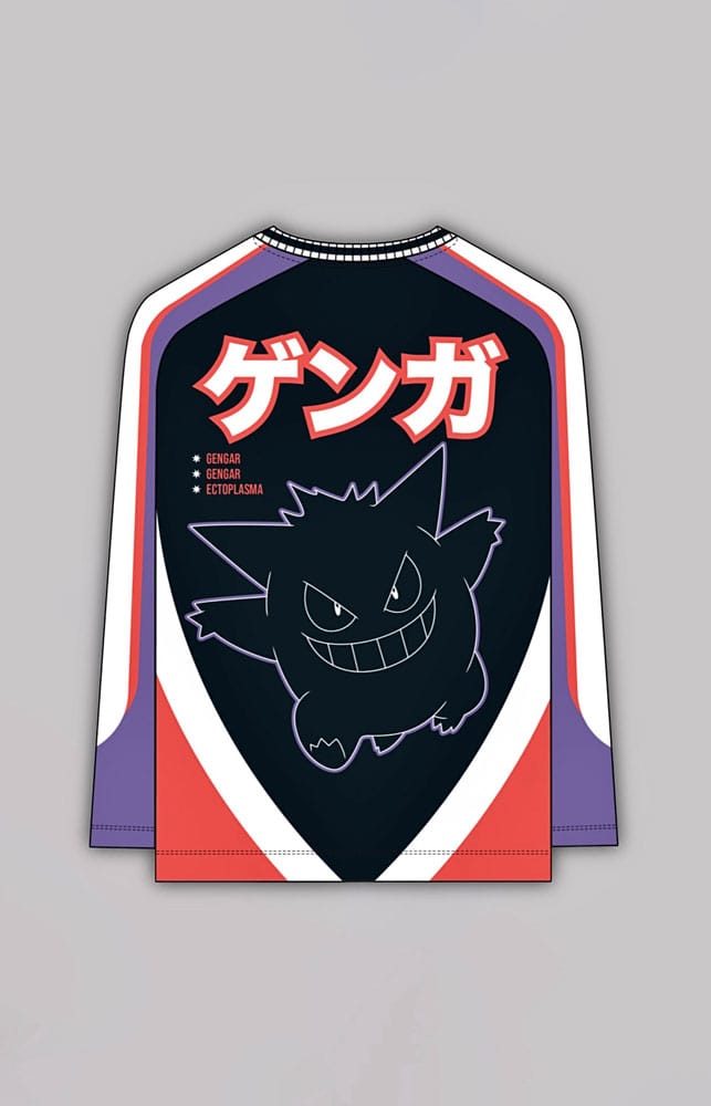 Pokemon Sweater Soccer Jersey Gengar  Size XXL
