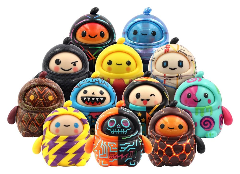 LamaTama Electronic Collectible Figures 6 cm Series 3 heo Exclusive Blind Box Display (23)