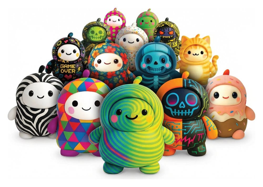 LamaTama Electronic Collectible Figures 6 cm Series 2 heo Exclusive Blind Box Display (26)