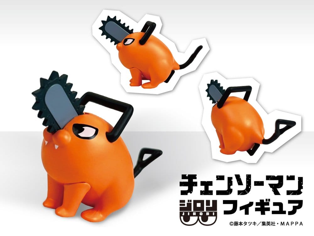 Chainsaw Man JIRORI Mini Figures 9 cm Vol. 1 Blind Box Display (6)