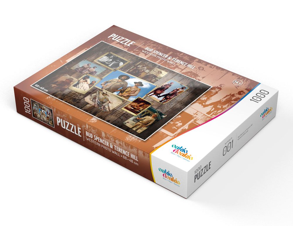 Bud Spencer &amp; Terence Hill Jigsaw Puzzle Western Photo Wall (1000 pieces)