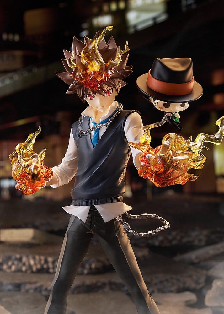 Katekyo Hitman Reborn Pop Up Parade SP PVC Figures 2-Pack Tsunayoshi Sawada & Reborn 24 cm