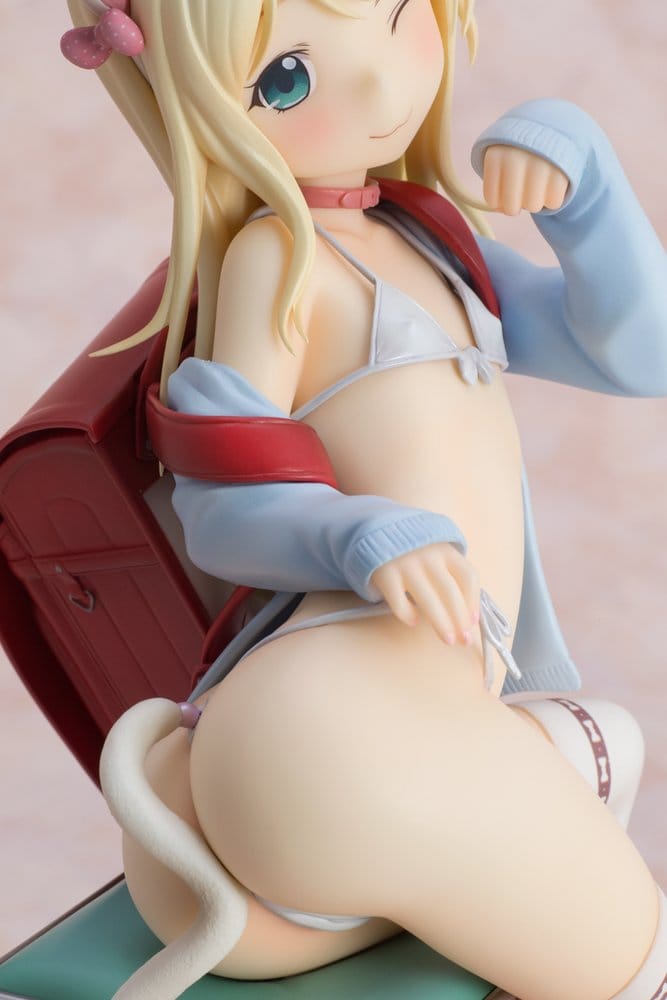 Hatsukoi Ribbon PVC Figure 1/6 Yuu White cat Ver. 25 cm