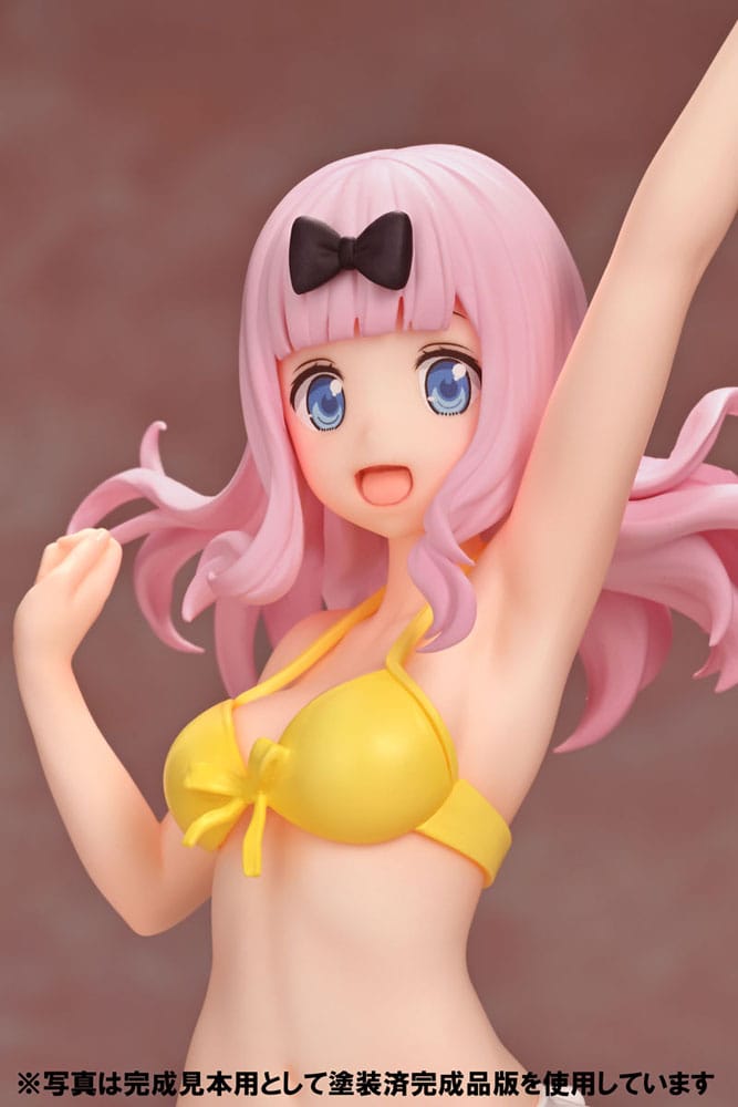 Summer Queens Summer Queens PVC Statue 1/8 Assemble Heroines Chika Fujiwara Figure Kit Ver. 23 cm