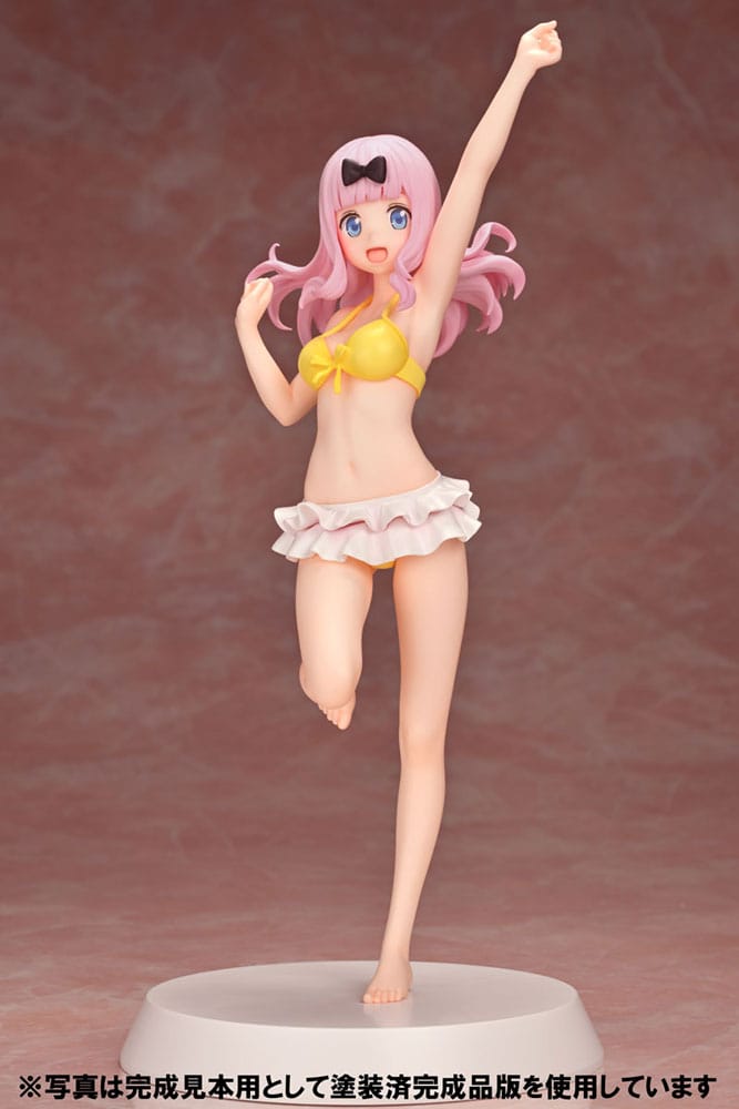 Summer Queens Summer Queens PVC Statue 1/8 Assemble Heroines Chika Fujiwara Figure Kit Ver. 23 cm