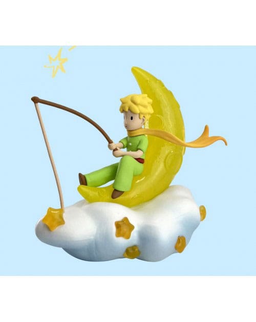 The Little Prince Figure Fishing in the Clouds 8 cm - Damaged packaging