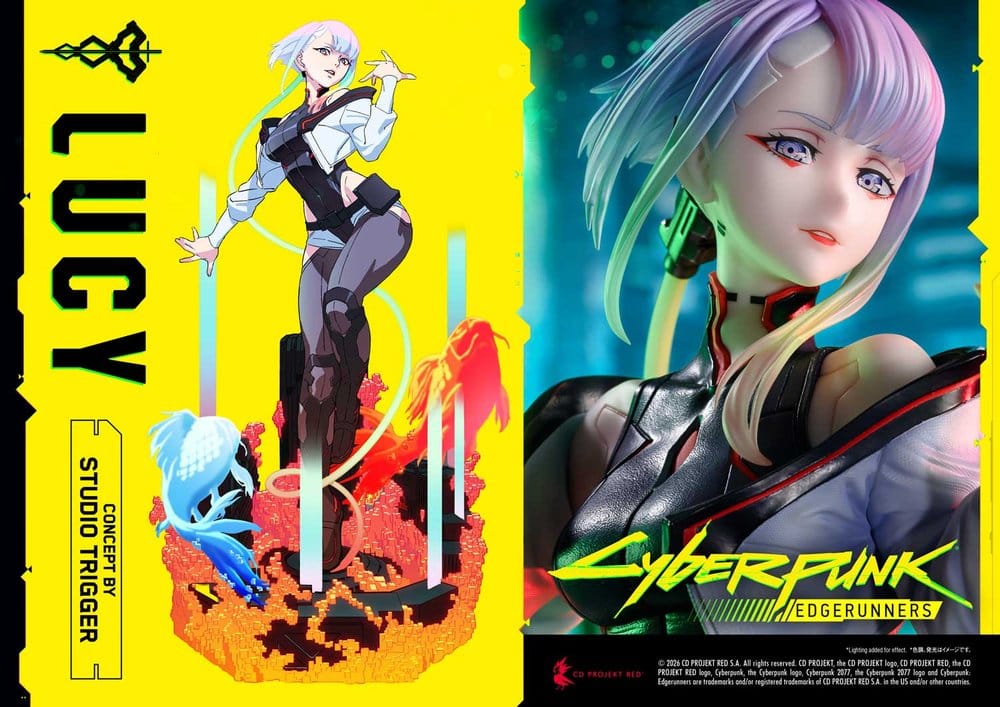 Cyberpunk: Edgerunners Concept Masterline Series Statue 1/5 Lucy (Concept By Studio TRIGGER) Bonus Version 39 cm