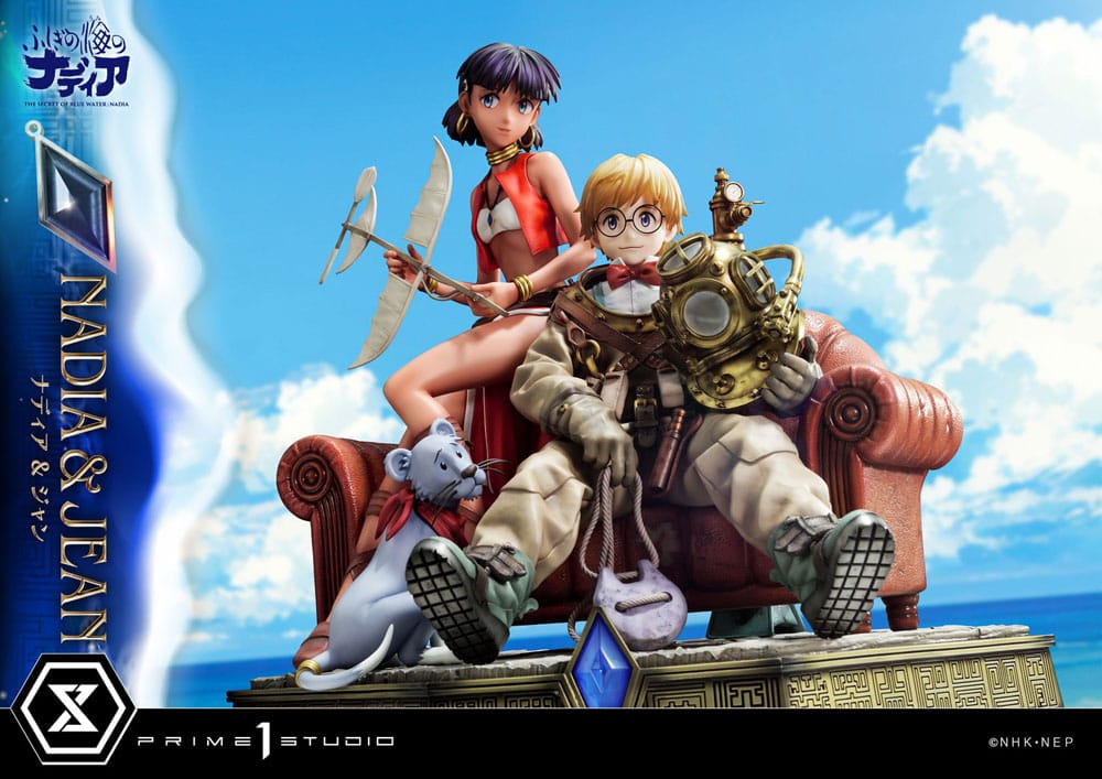 Nadia: The Secret of Blue Water Concept Masterline Series Statue 1/6 Nadia & Jean Bonus Ver. 35 cm