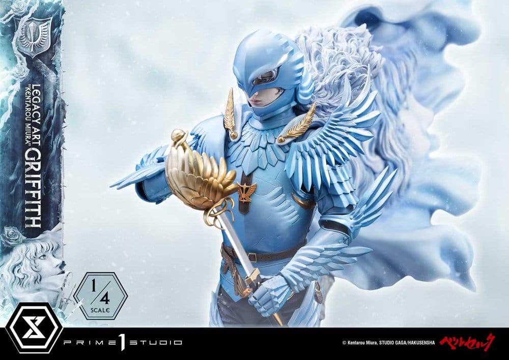 Berserk Legacy Art "Kentarou Miura" Statue 1/4 Griffith 93 cm
