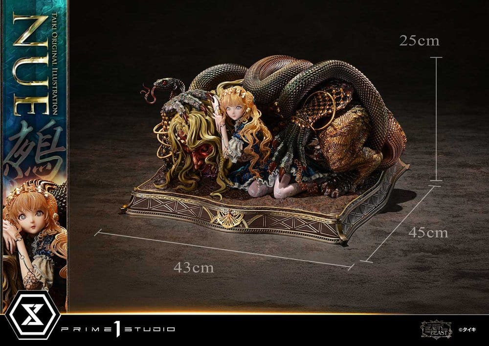 The Legend of Beauty and the Beast Statue 1/5 Nue Art by Taiki Bonus Version 45 cm