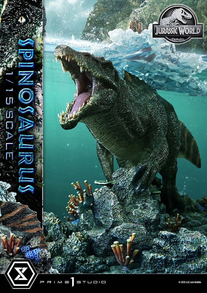 Jurassic World Rebirth (Film) Legacy Museum Collection Statue 1/15 Spinosaurus Bonus Version 39 cm