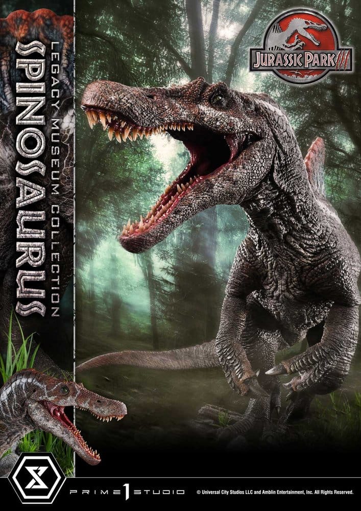 Jurassic Park Legacy Museum Collection Statue 1/6 Spinosaurus 134 cm
