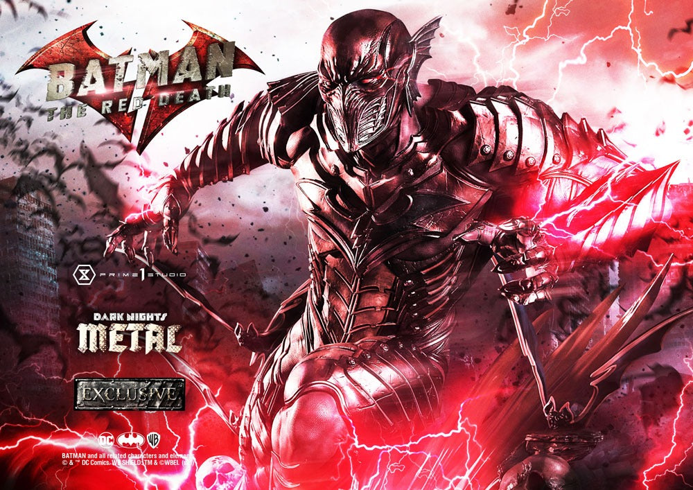 Dark Nights: Metal Statues 1/3 The Red Death &amp; The Red Death Exclusive 75 cm Assortment (3)