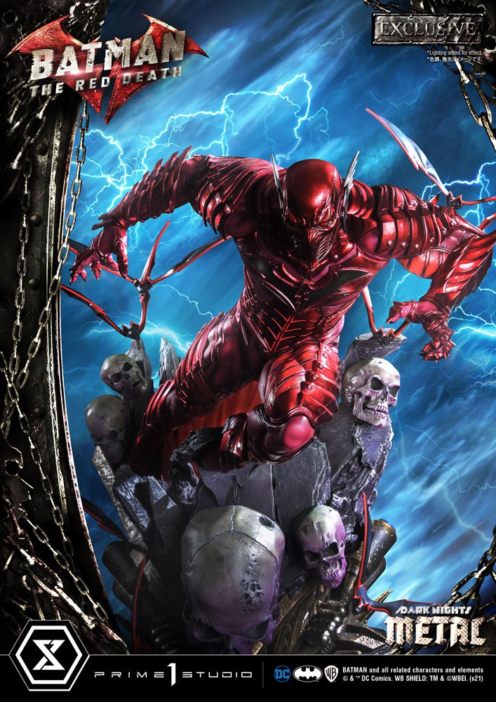 Dark Nights: Metal Statues 1/3 The Red Death &amp; The Red Death Exclusive 75 cm Assortment (3)