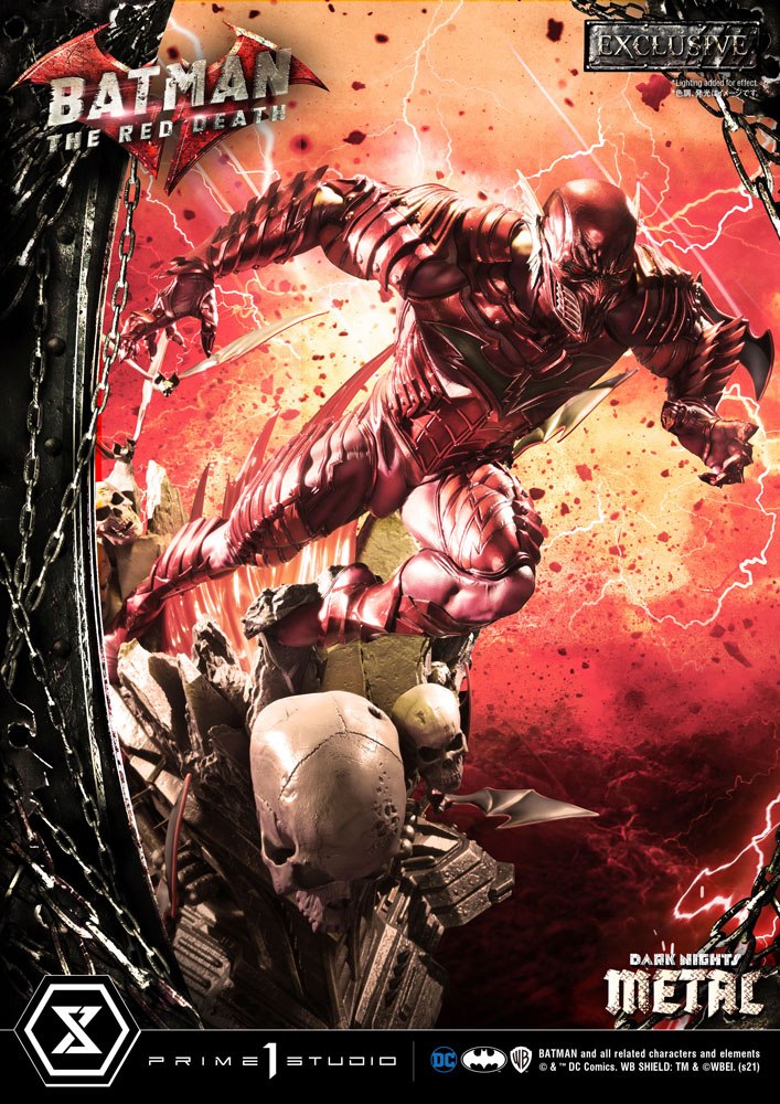 Dark Nights: Metal Statues 1/3 The Red Death &amp; The Red Death Exclusive 75 cm Assortment (3)