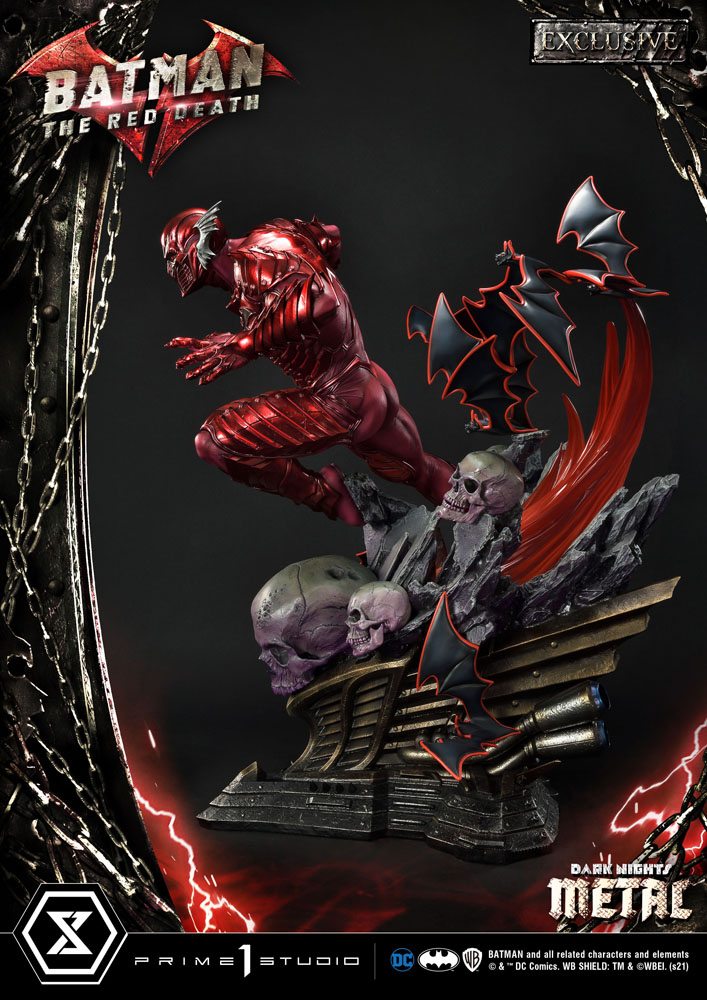 Dark Nights: Metal Statues 1/3 The Red Death &amp; The Red Death Exclusive 75 cm Assortment (3)