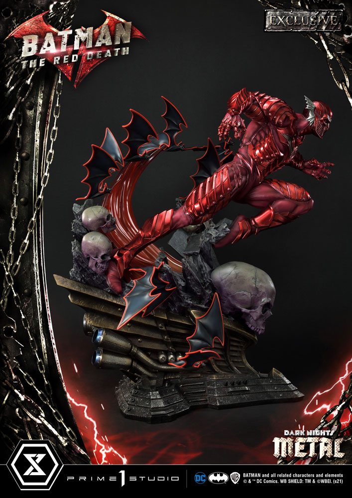 Dark Nights: Metal Statues 1/3 The Red Death &amp; The Red Death Exclusive 75 cm Assortment (3)