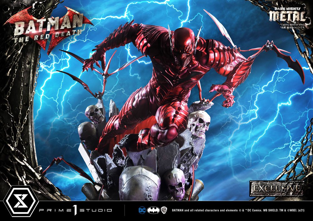 Dark Nights: Metal Statues 1/3 The Red Death &amp; The Red Death Exclusive 75 cm Assortment (3)