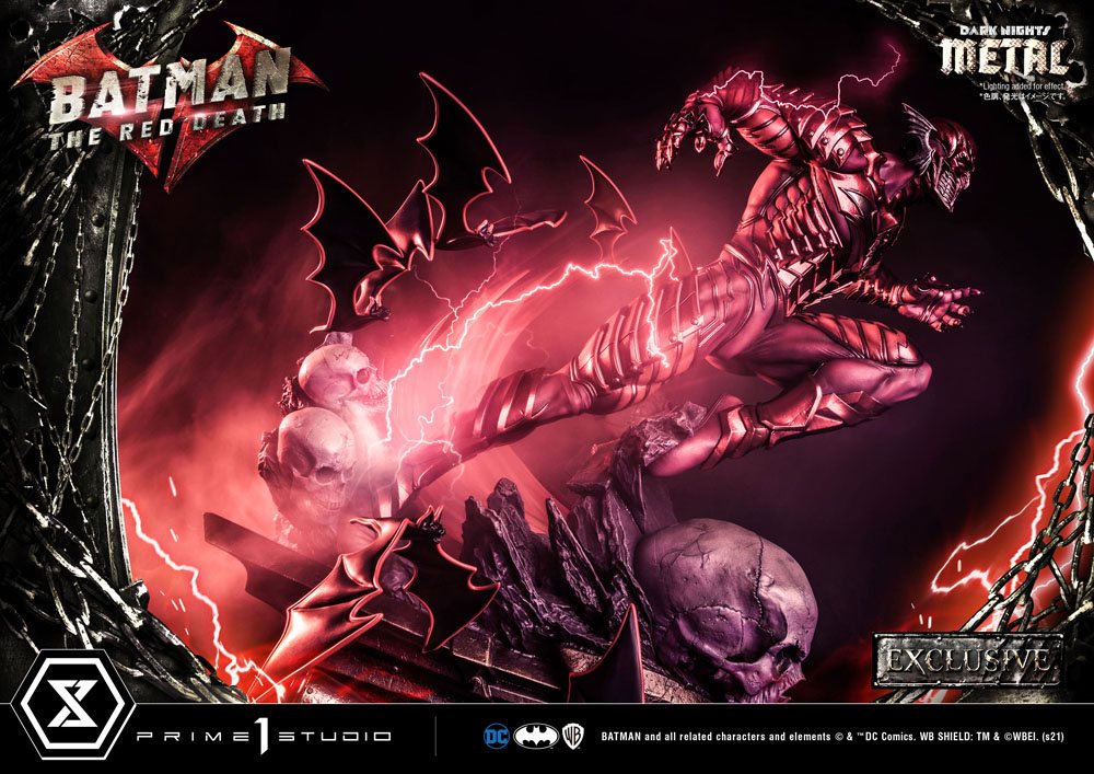 Dark Nights: Metal Statues 1/3 The Red Death &amp; The Red Death Exclusive 75 cm Assortment (3)