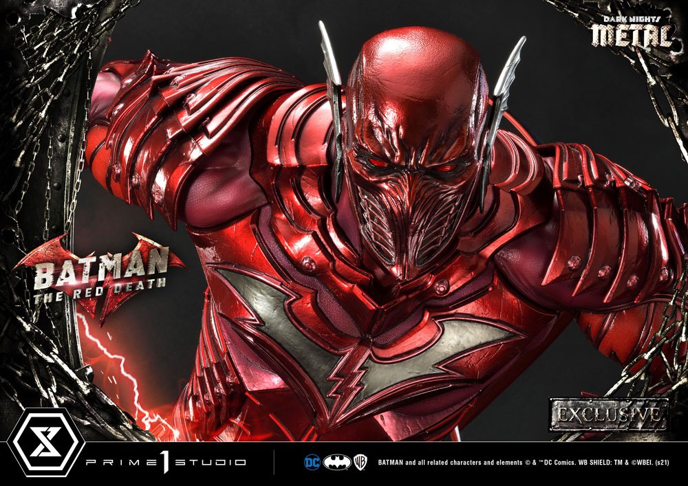 Dark Nights: Metal Statues 1/3 The Red Death &amp; The Red Death Exclusive 75 cm Assortment (3)