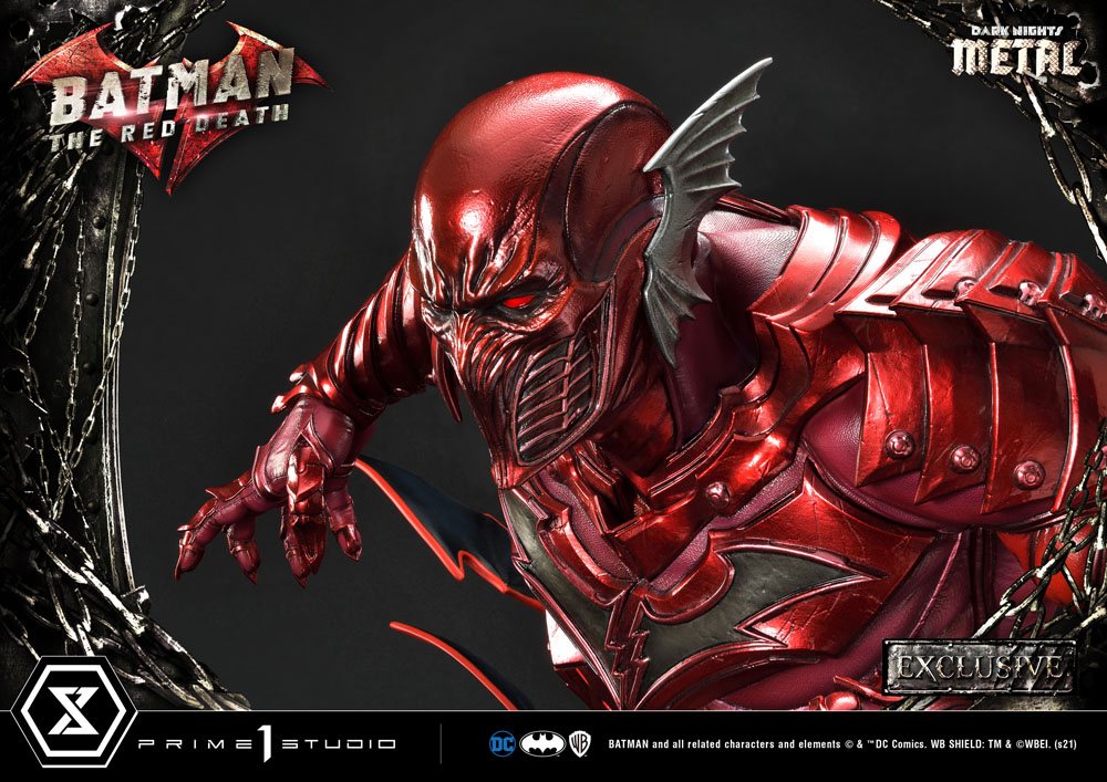 Dark Nights: Metal Statues 1/3 The Red Death &amp; The Red Death Exclusive 75 cm Assortment (3)