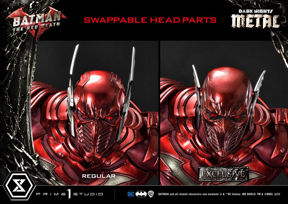 Dark Nights: Metal Statues 1/3 The Red Death &amp; The Red Death Exclusive 75 cm Assortment (3)
