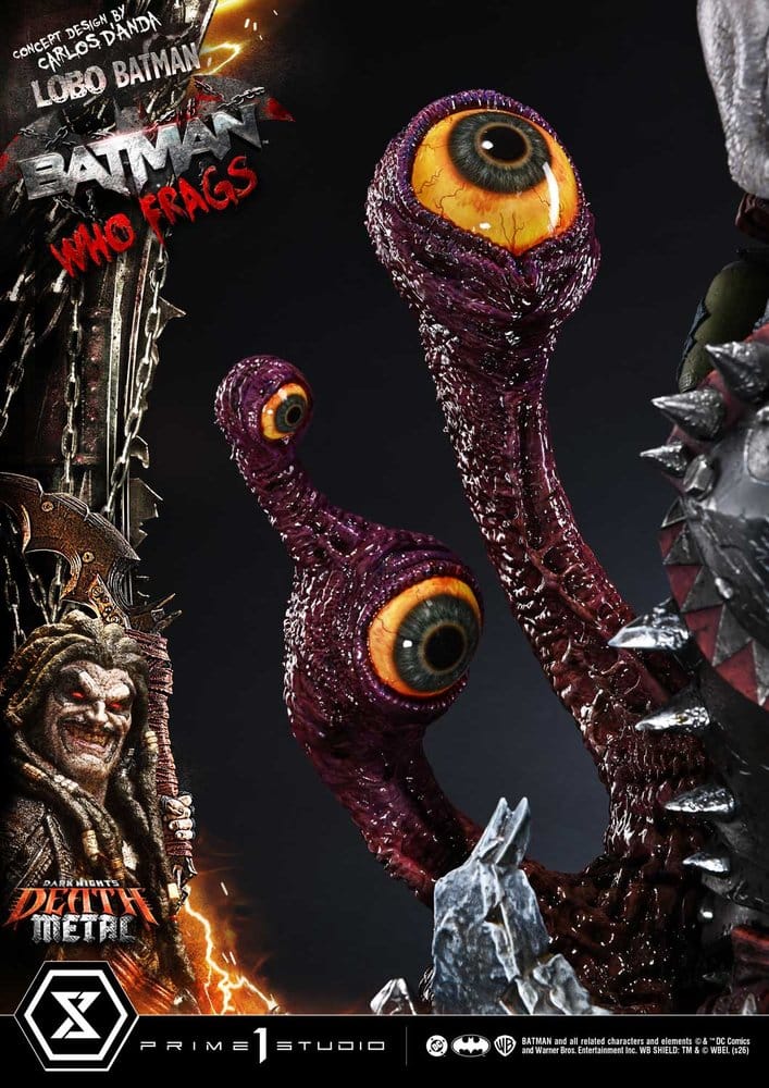 Dark Nights: Death Metal Museum Masterline Statue 1/3 Lobo Batman: Batman Who Frags 81 cm