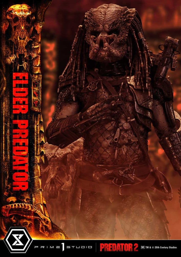 Predator 2 (Film) Museum Masterline Statue 1/3 Elder Predator 94 cm