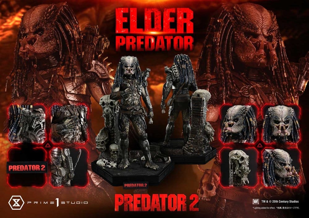 Predator 2 (Film) Museum Masterline Statue 1/3 Elder Predator 94 cm
