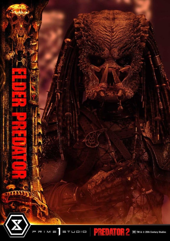 Predator 2 (Film) Museum Masterline Statue 1/3 Elder Predator 94 cm