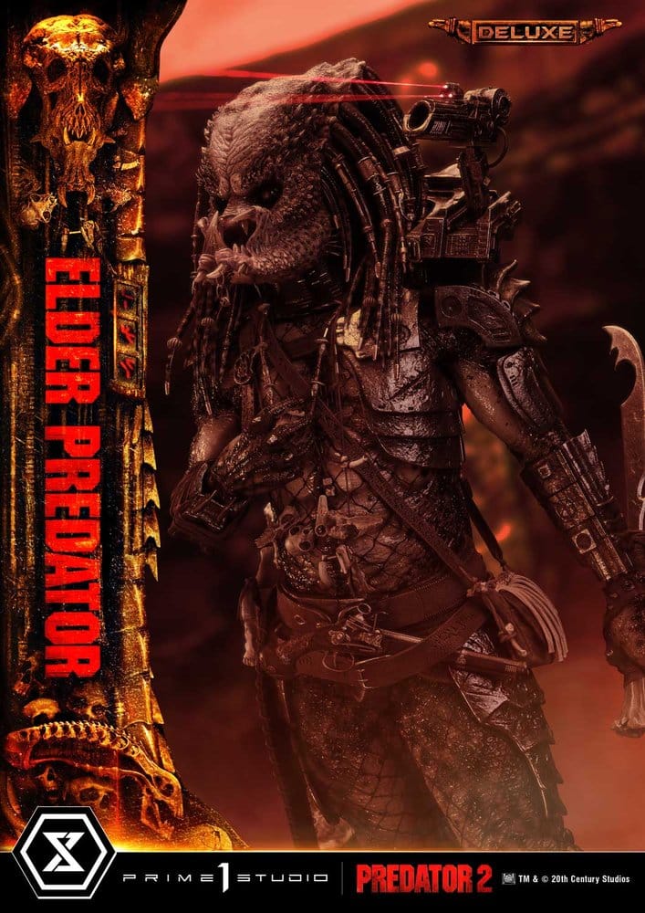 Predator 2 (Film) Museum Masterline Statue 1/3 Elder Predator Deluxe Version 94 cm