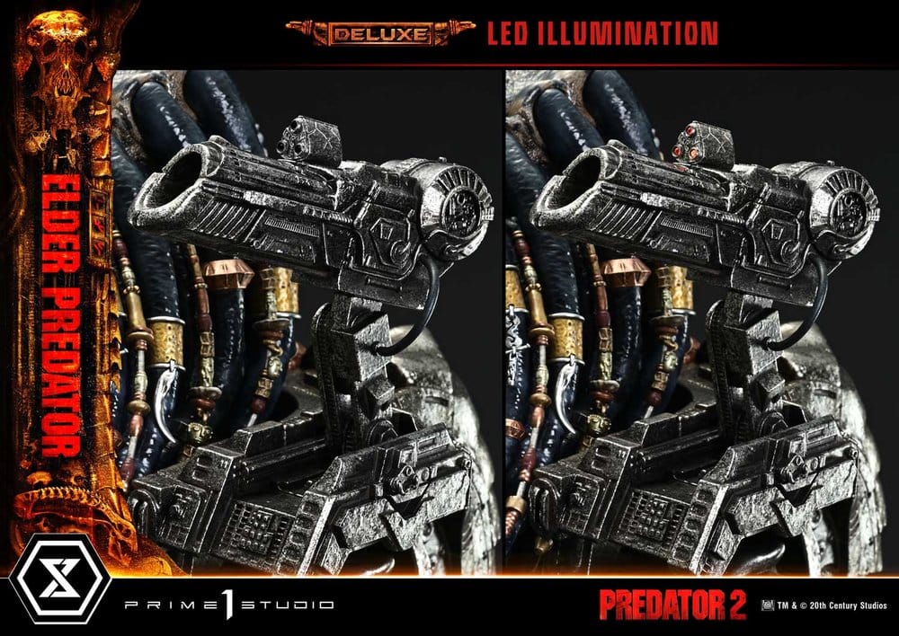 Predator 2 (Film) Museum Masterline Statue 1/3 Elder Predator Deluxe Version 94 cm