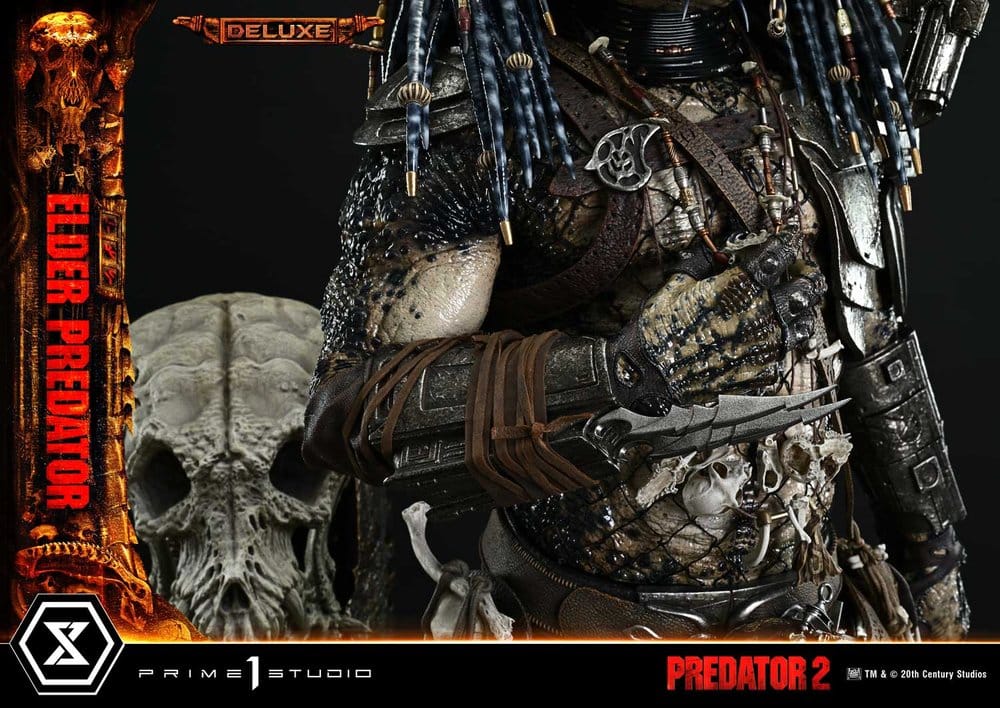 Predator 2 (Film) Museum Masterline Statue 1/3 Elder Predator Deluxe Version 94 cm