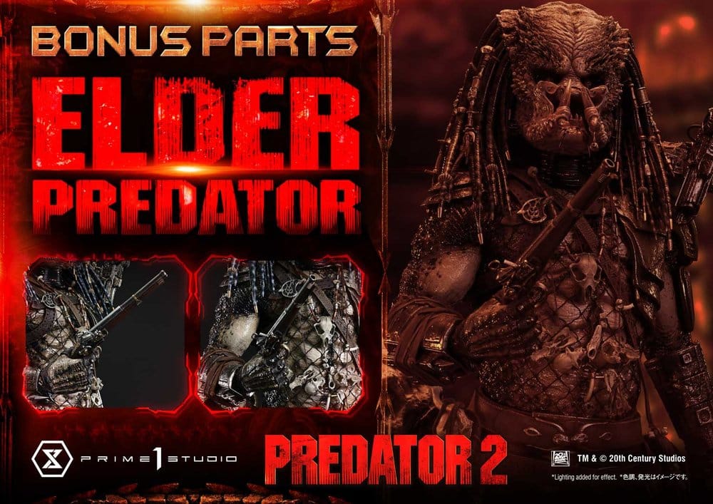 Predator 2 (Film) Museum Masterline Statue 1/3 Elder Predator DX Bonus Version 94 cm