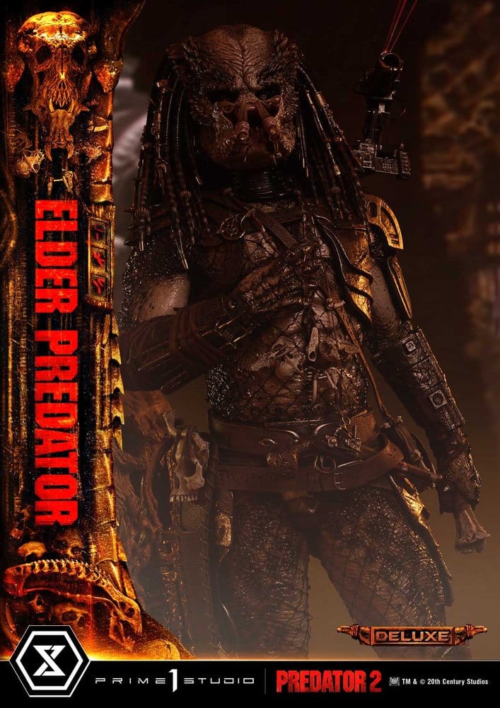 Predator 2 (Film) Museum Masterline Statue 1/3 Elder Predator DX Bonus Version 94 cm